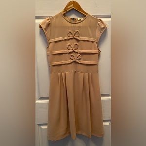 PREOWNED WOMEN'S ARA PEACH DRESS- SMALL